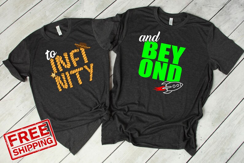 to infinity and beyond disney shirts