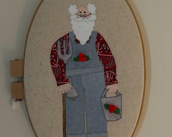 Christmas Santa’s. a Chef  , Fisherman,  a Farmer.