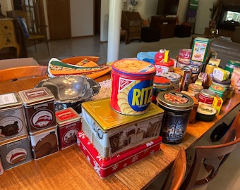 TIN CAN COLLECTION. over 50