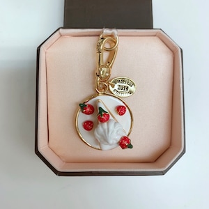Juicy Couture strawberry shortcake charm