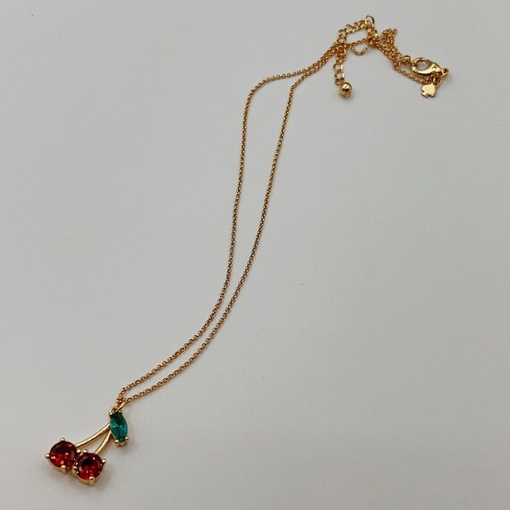 Kate Spade Cherry Necklace Etsy