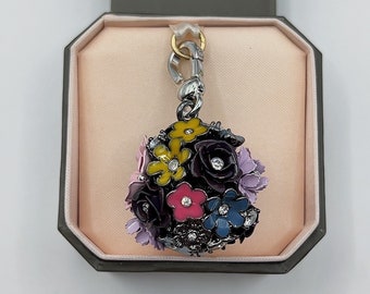 Juicy Couture flower ball charm