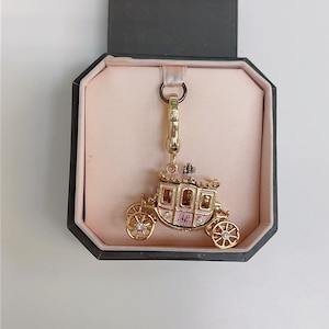 Juicy Couture pumpkin carriage charm