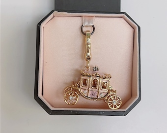 Juicy Couture pumpkin carriage charm