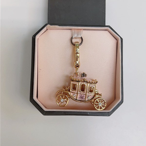 Juicy Couture pumpkin carriage charm