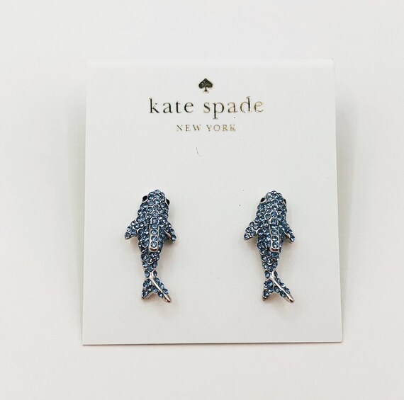 Shark earrings kate spade deals