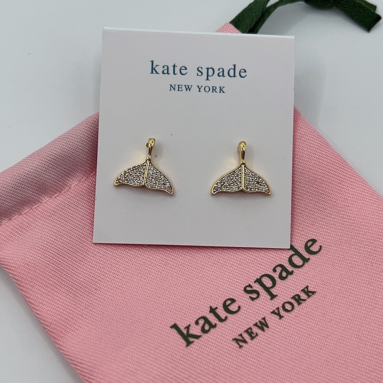 Kate spade whale tail necklace deals