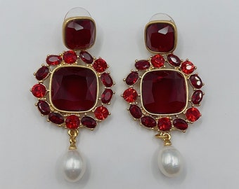 Oscar De La Renta earrings