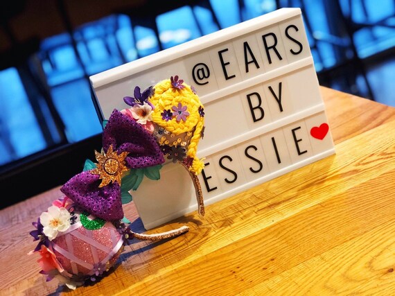 The At Last I See The Light Mouse Ears Tangled Rapunzel Etsy