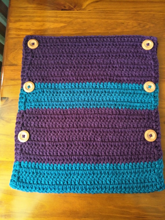 crochet swaddle blanket