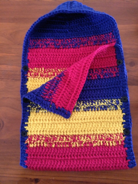 crochet swaddle blanket