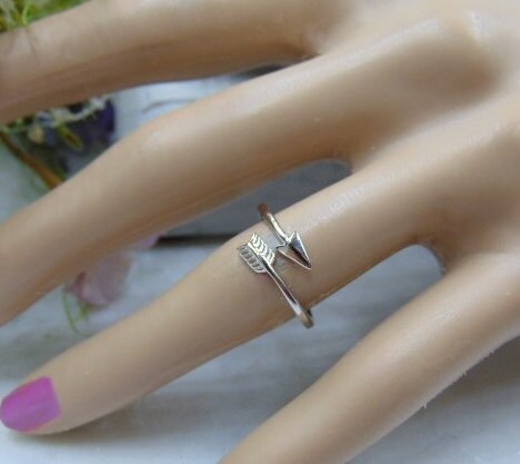 Arrow Wrap Ring - Etsy Arrow Wrap Ring - Etsy