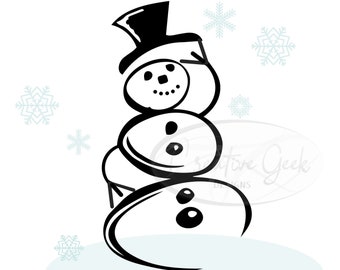 Do You Want To Build A Snowman SVG - Hand Drawn Winter SVG Digital Download - Winter Snowman Clipart - SVG Files for Cricut or Cameo