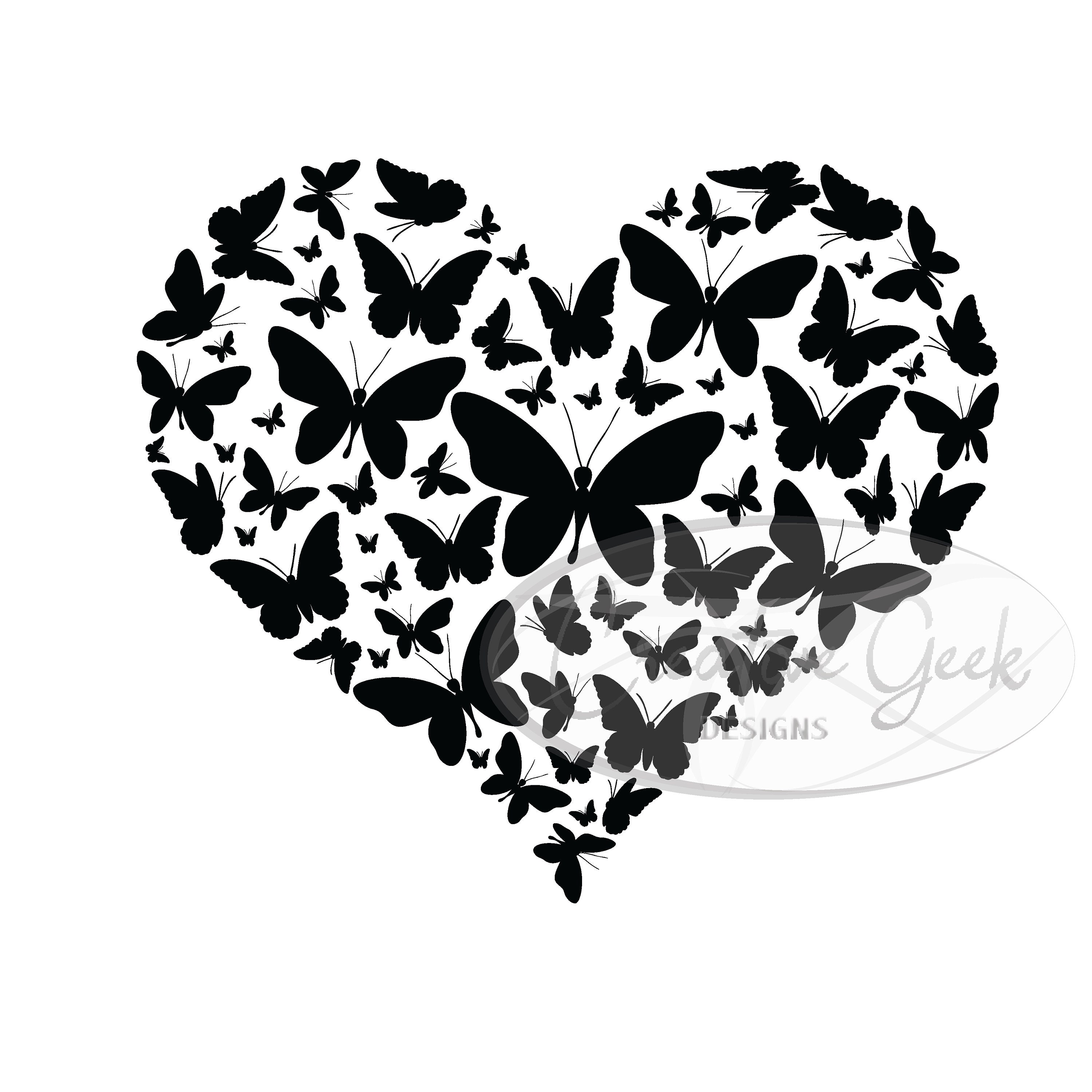 Free Free 220 Butterfly Heart Svg SVG PNG EPS DXF File