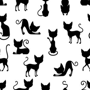 Cat Digital Paper PNG Digital Download - Cat Paper Instant Download - Cat Clipart - Printable Paper