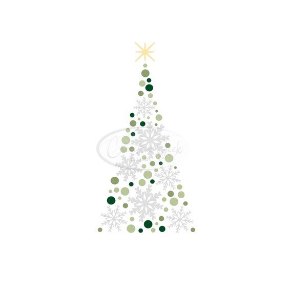 Download Christmas Tree Svg Digital Download Die Cut Shapes Etsy