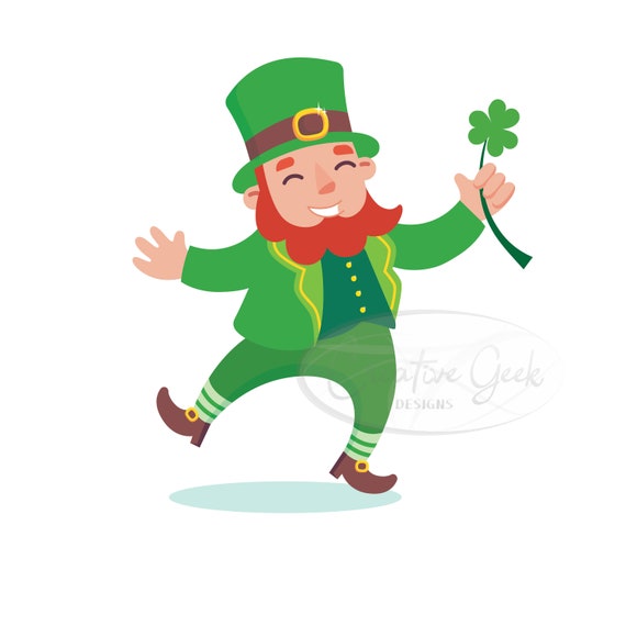 Leprechaun SVG Digital Download St Patricks SVG Instant | Etsy