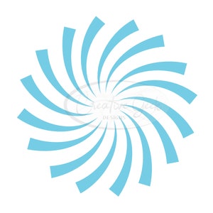 Spiral Swirl Hintergrund SVG - Spirale SVG Digital Download - Spiral Swirl Clipart - SVG-Dateien für Cricut und Cameo