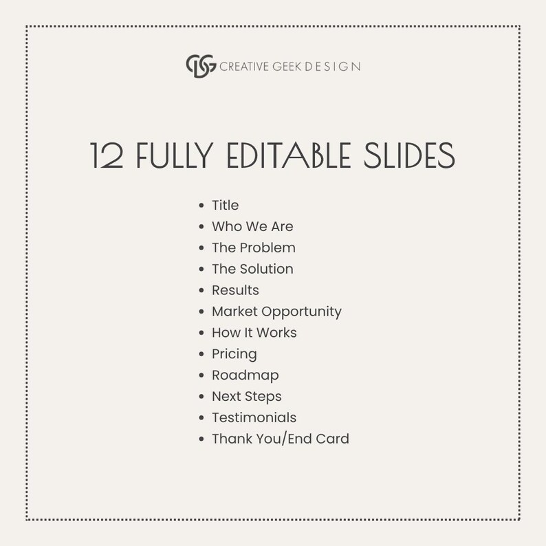 Business Presentation Template | Editable Canva Pitch Deck | Powerpoint ...