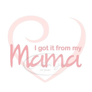 Descarga digital SVG de mamá - Descarga instantánea de SVG de mamá - Diseño de camiseta de mamá - Archivos SVG para Cricut y Cameo