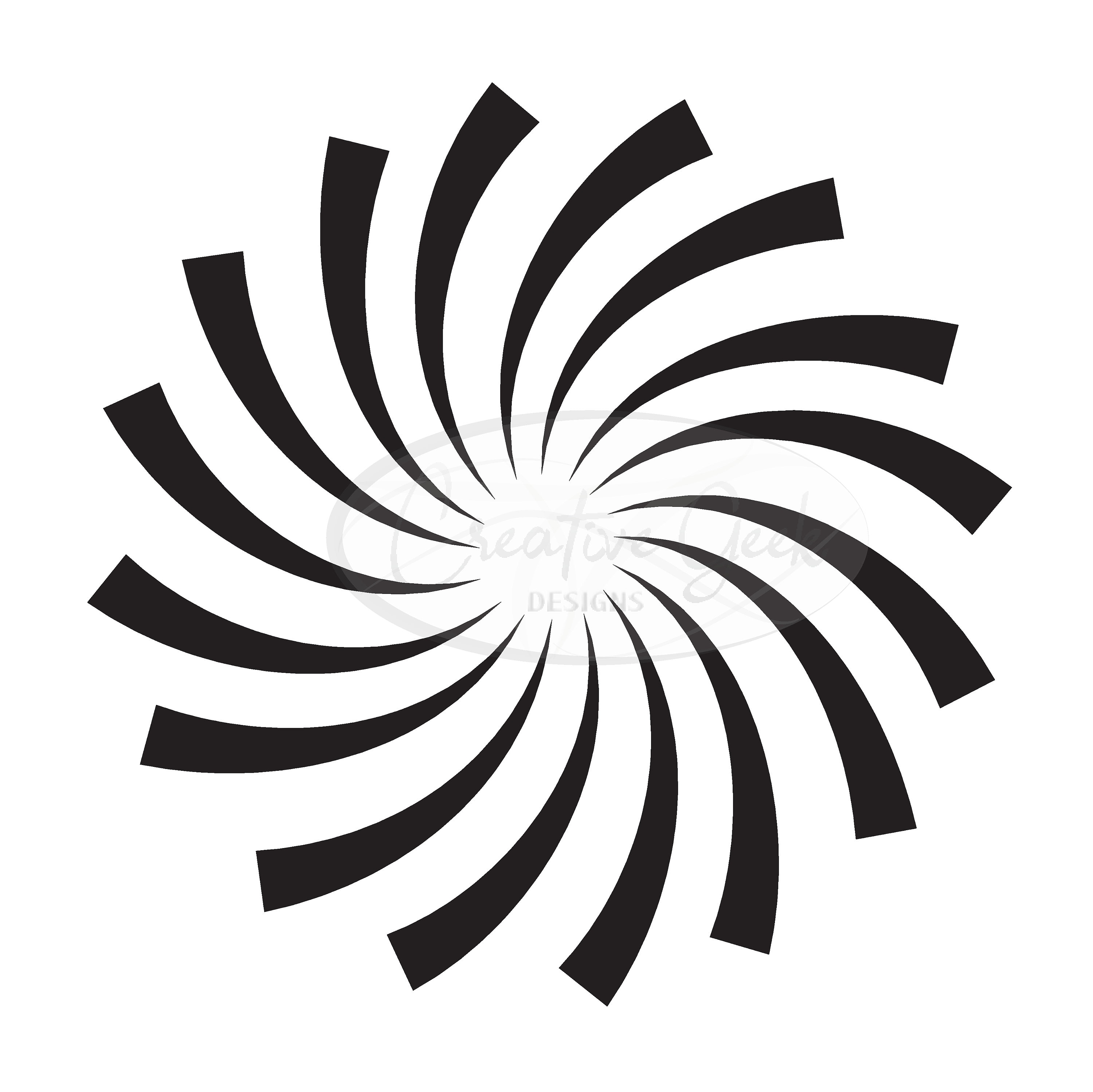 Spiral Swirl Background SVG Spiral SVG Digital Download Spiral Swirl