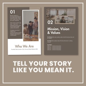 Small Business Media Kit | 10-Page Canva Partnership Brand Kit image 4