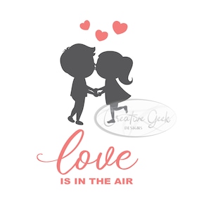 Valentines Day SVG Digital Download - Love SVG Instant Download - Wedding Clipart - SVG files for Cricut or Cameo