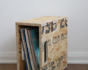 Vinyl Record OSB Crate 4X Pack 1/2 Width 12"