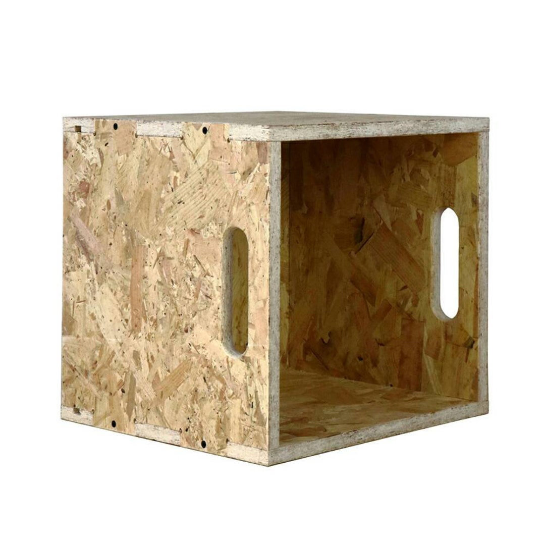1 X Flat Pack Osb Record Cube - Etsy