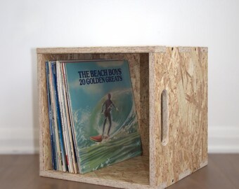 【けんちん】OSB オープンボックスセット Vinyl Record OSB Crate 4X Flat Pack - Etsy