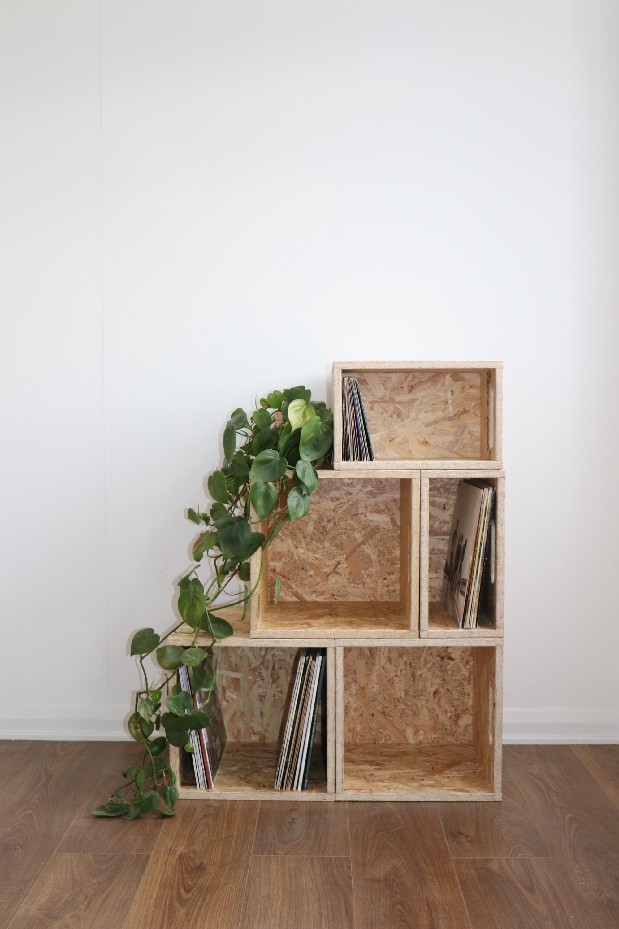Vinyl Record Crate 1X Flat Pack - Etsy