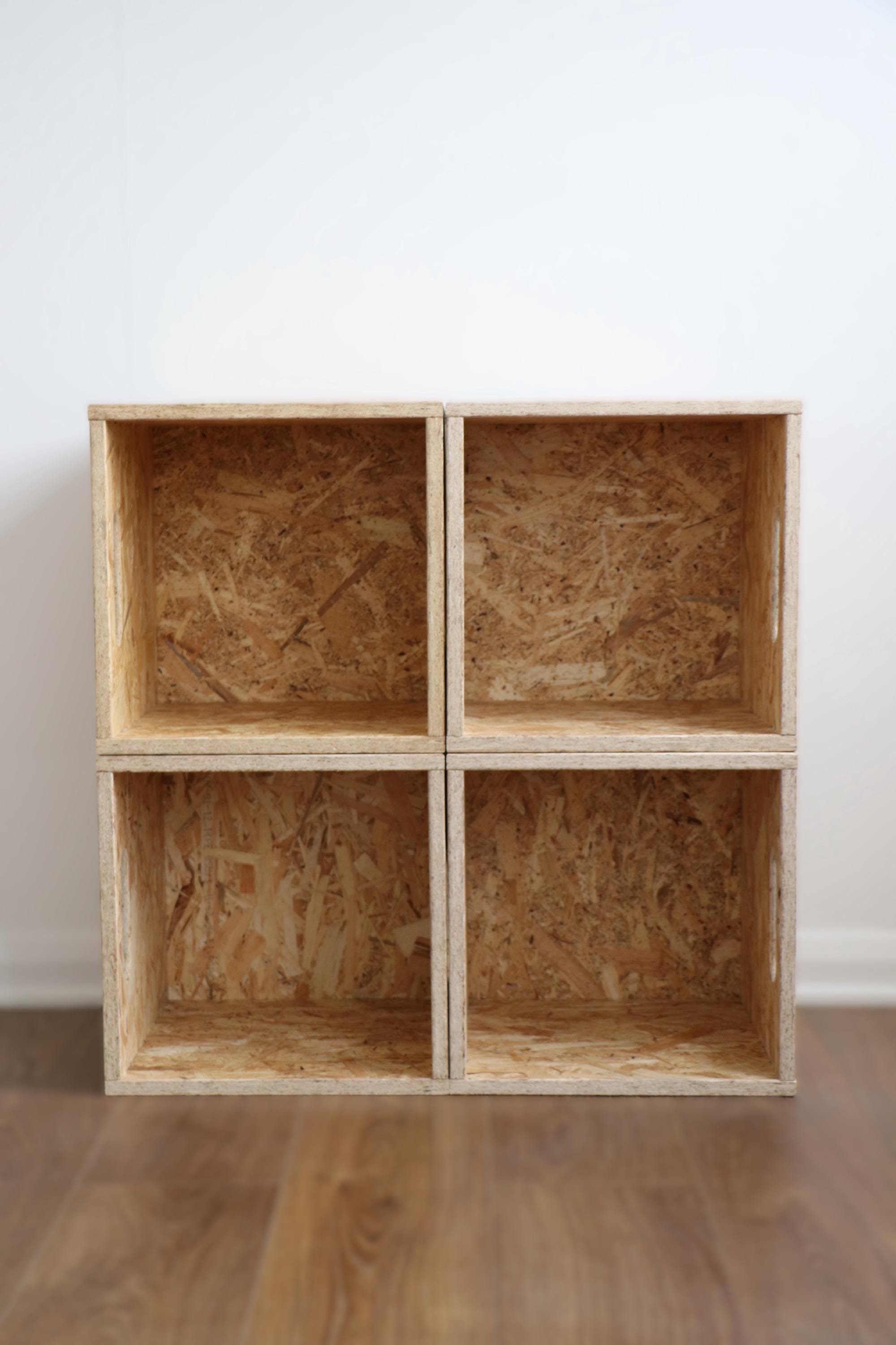 Vinyl Record OSB Crate 4X Flat Pack - Etsy
