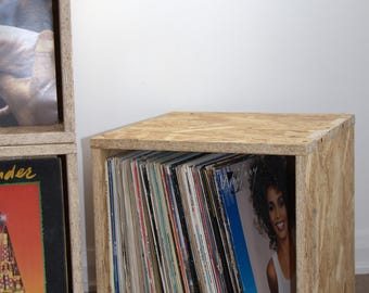 Vinyl Record Crate 1X Flat Pack - Etsy