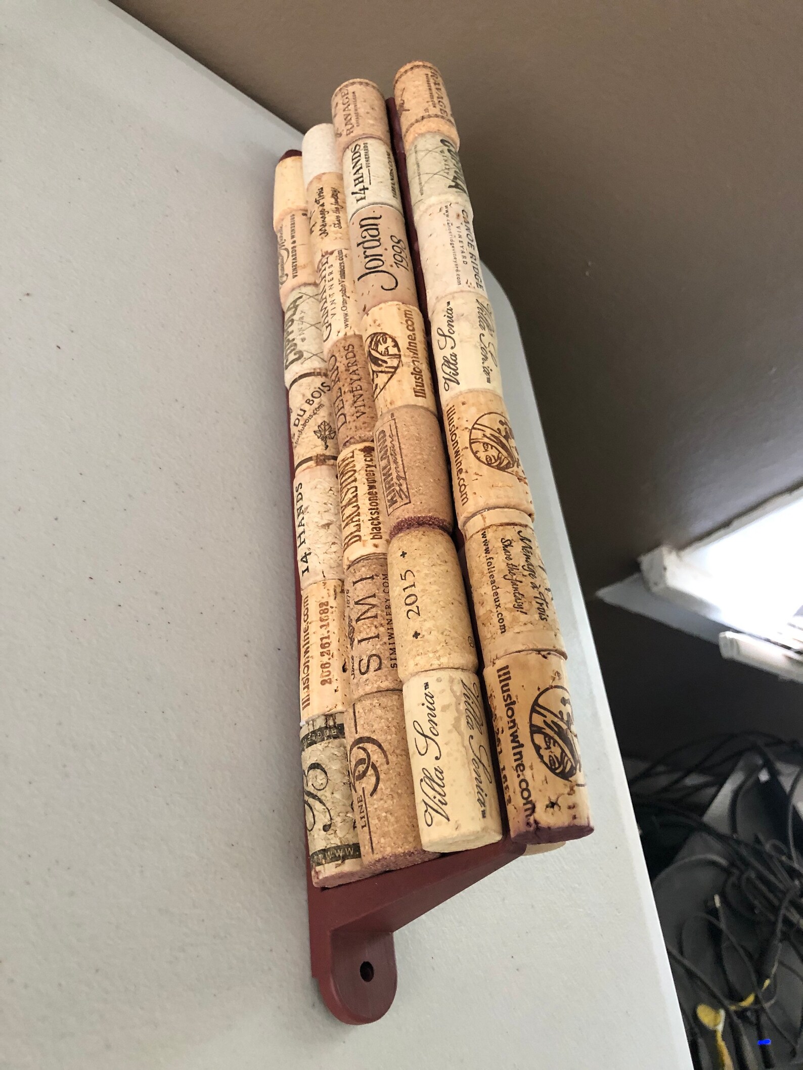 Wine Cork Key Holder or Jewelry Holder, Wine Cork Jewelry, Gifts Fir