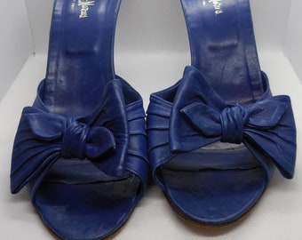 royal blue sandals