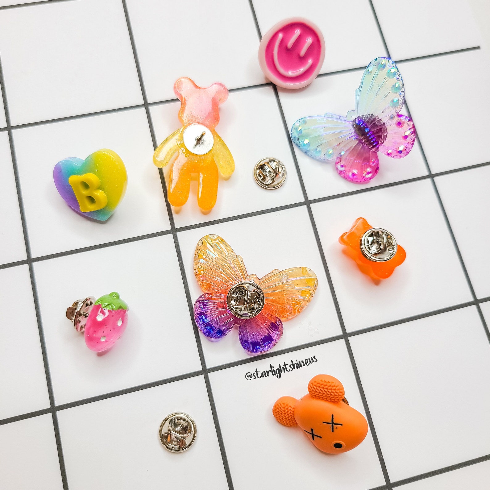 Shoe Brooch Charms Brooches Charm for Shoes Hats Clothes Etsy