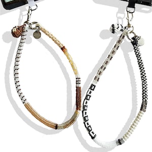 Beaded Phone Charm, Quality Beaded Phone Charm Strap, Universal fit, Phone Carrying Wrist Strap, Hands-Free Wrist Grip, Beaded phone chain