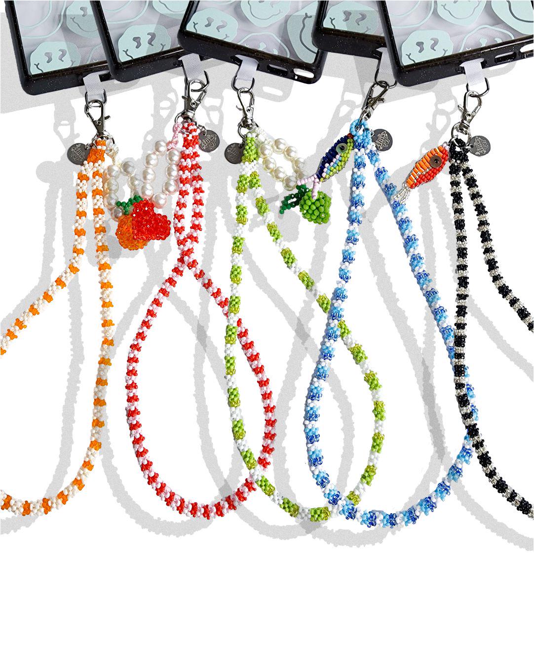 Beaded Phone Charm, Quality Beaded Phone Charm Strap, Universal fit, Phone Carrying Wrist Strap, Hands-Free Wrist Grip, Beaded phone chain