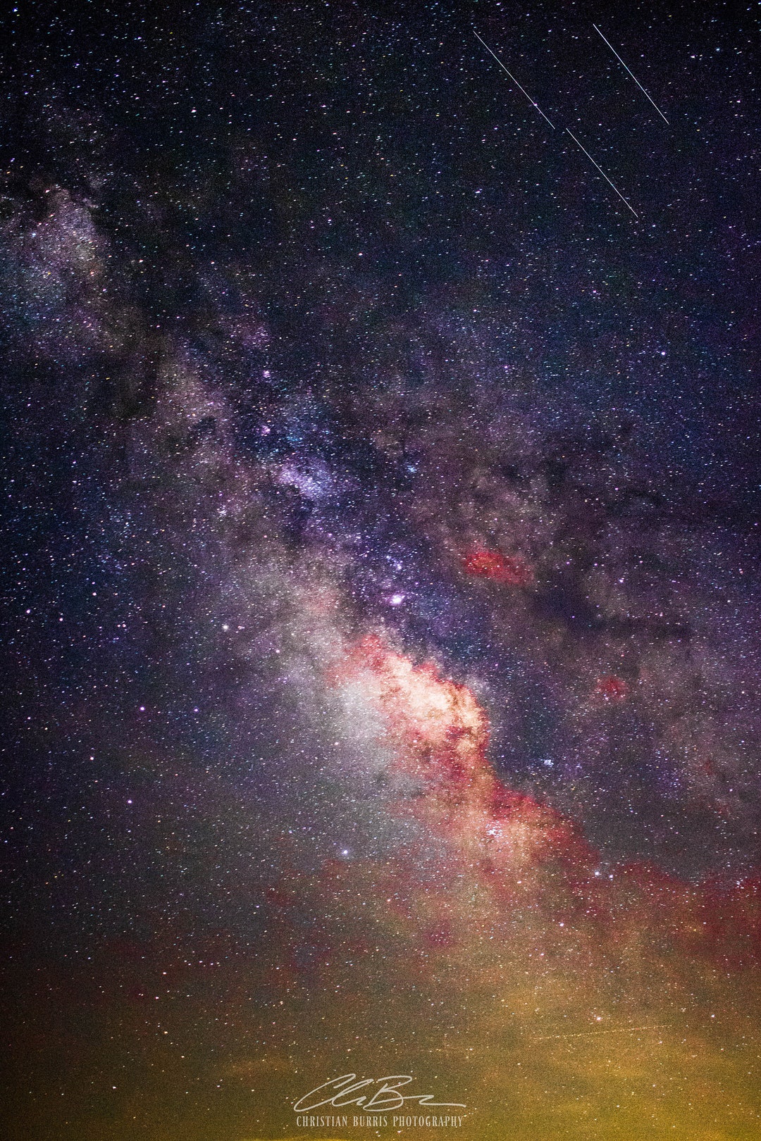 Milky Way Above Brasstown Bald, Digital Download Etsy