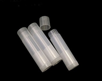 lip balm tube and shrink wrap