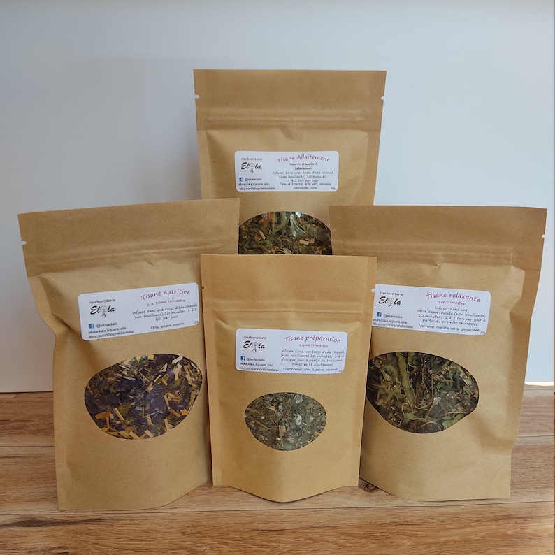 1st Trimester Herbal Tea Pregnancy Relaxing Reduces Nausea Etsy