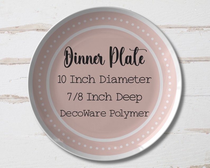 Bunny in A Meadow Plate | Spring Rabbit Decor | Easter Plates | Single Plate, Set of 2, or Set of 4 Plates | 10 In DecoWare Polymer image 3