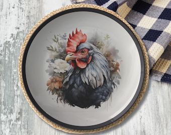 Vintage Alex Clark Rooster Pasta Bowls - Churchill Queens