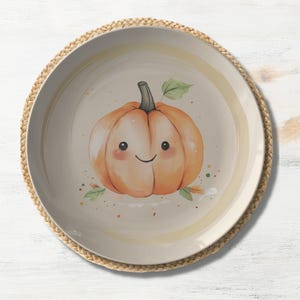 Pumpkin Plate, Fall Dinnerware, Thanksgiving Dishes, Fall Decor, Autumn Table Decor, Pumpkin Dinnerware, Pumpkin Table Decor, Fall Gift