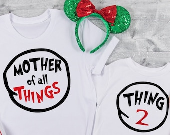 Mother/Father of all Things Personalized Shirt, Dr Seuss, Family Matching Shirts, Women Personalized Shirt, Custom Shirt, Fast shipping D44