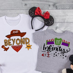 Disney Family-shirts. Disney KIDS shirts, Toy Story shirts, speelgoed Kids shirts, Disney vakantie shirts, Tot in het oneindige en verder, Kindercadeau D20