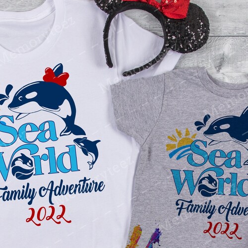 Sea World Family Adventure Sea World Matching Shirts Sea - Etsy