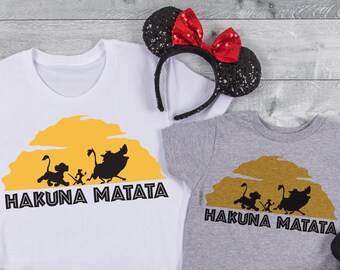 Camisas Disney Animal Kingdom, Camisa Hakuna Matata, Camisas Disney Safari, Animal Kingdom, Camisa, Camisa Disney Trip, Hakuna Matata D42