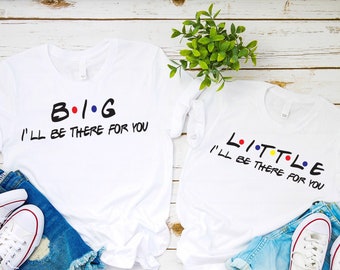 Big Little GBig GGBig Sorority shirts,Friends inspired sorority reveal shirts, Greek shirt, Little sister, Big Sister, Little shirts S10