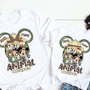 Camisas de Disney Animal Kingdom, Animal Kingdom Custom, Camisas de la familia Animal Kingdom, Camisas a juego de Animal Kingdom DS126